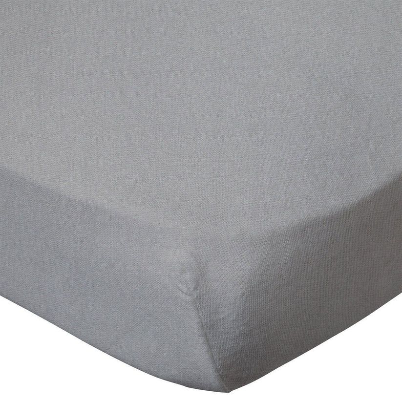 Babycalin Organic Co-Sleeper Fitted Sheet β 83 X 50 Cm β 100% Cotton β Grey