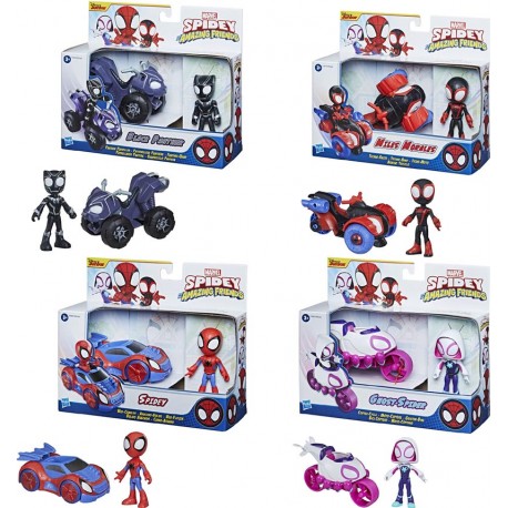 Marvel Spidey And His Amazing Friends Action Figure And Vehicle Assortment