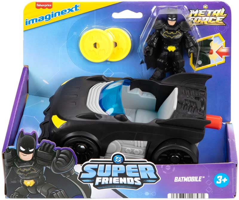Fisher-Price Imaginext Dc Super Friends Metal Force Vehicle Set Assortment
