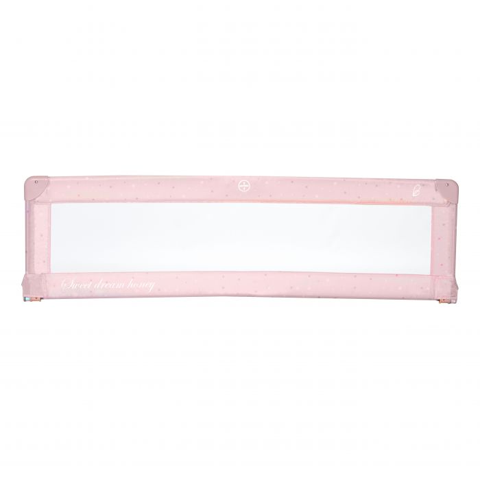 Asalvo Pink Stars Bed Rail - 150Cm