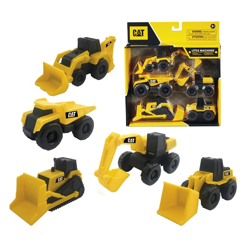 Cat Little Machines Construction Vehicles - 5 Pack