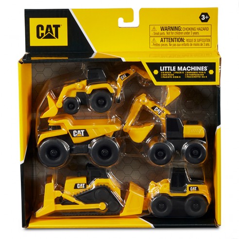 Cat Little Machines Construction Vehicles - 5 Pack