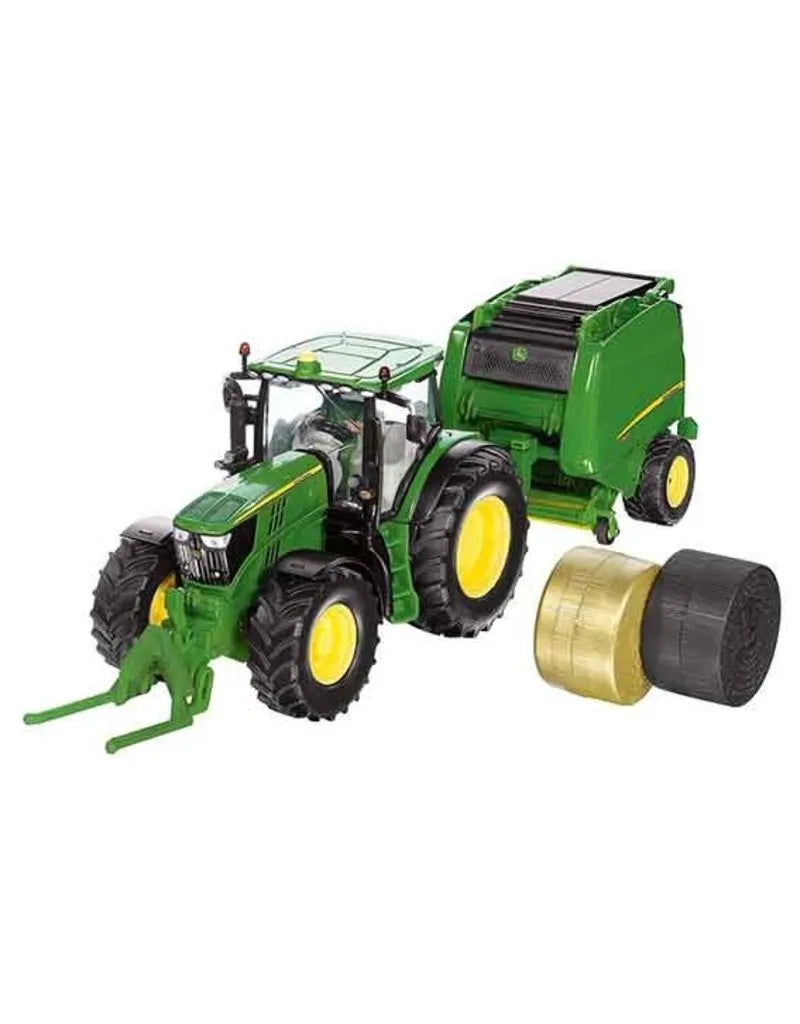 Siku John Deere 6175R & Baler