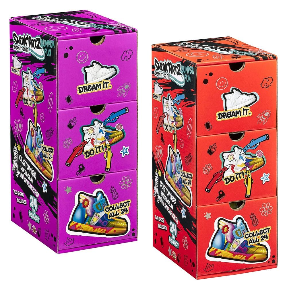 Sneak' Artz Bumper Fun Set Assortment