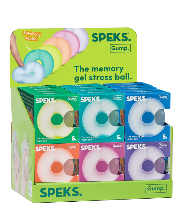 Speks . Gump Loop - The Memory Gel Stress Ball Assortment