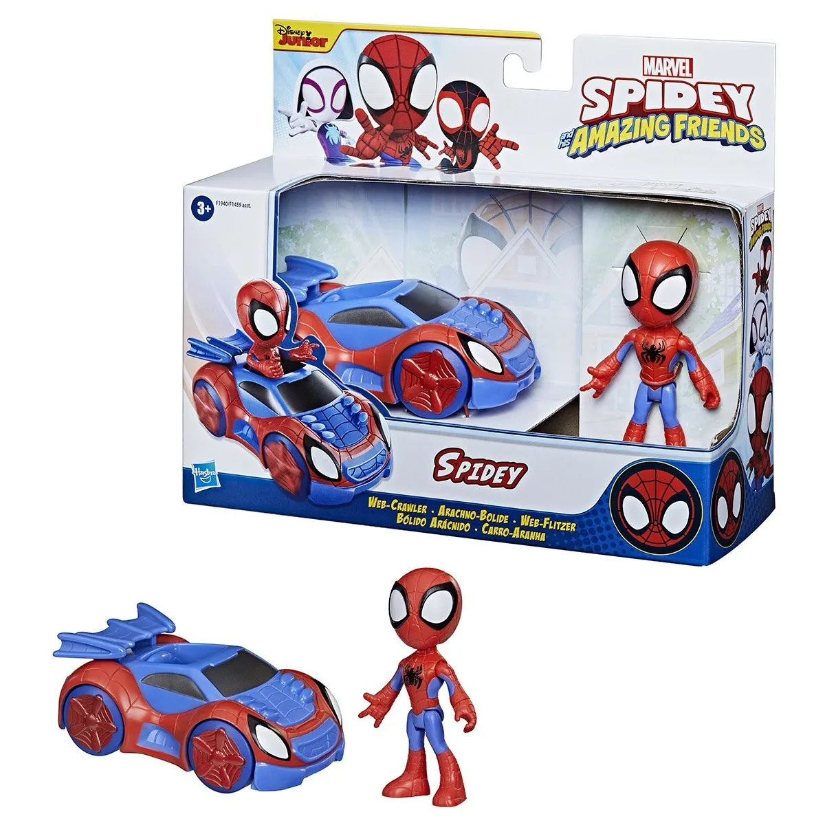 Marvel Spidey And His Amazing Friends Action Figure And Vehicle Assortment