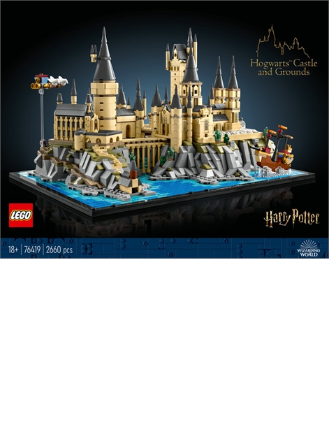 LEGO® Harry Potter Hogwarts™ Castle and Grounds 2660 Piece Building Set  (76419)