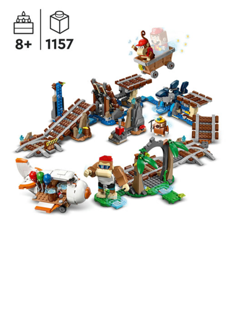 LEGO® Super Mario™ Diddy Kong's Mine Cart Ride Expansion Set 71425