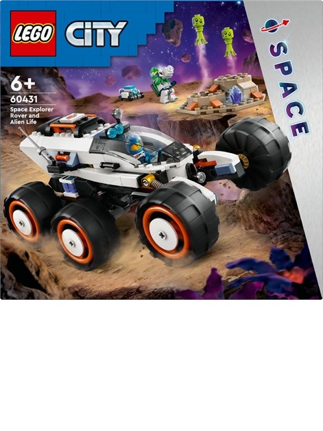 LEGO® City Space Explorer Rover and Alien Life 60431