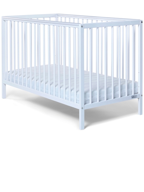 Baby Elegance Kim Cot White