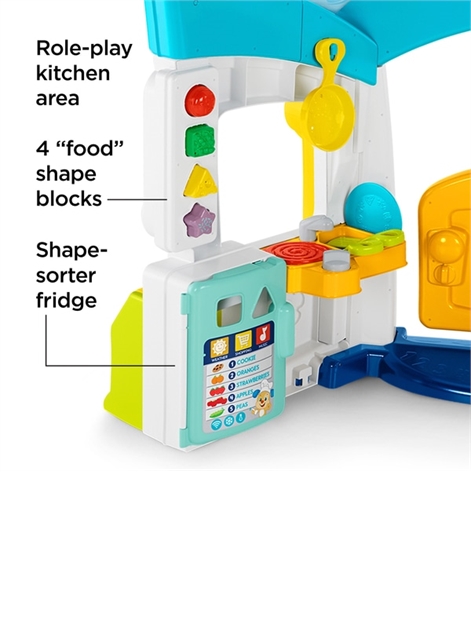 Fisher price laugh cheap & learn smart home