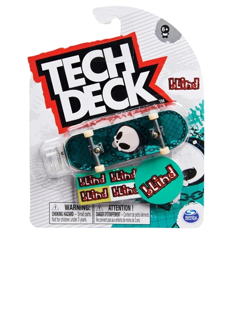 Tech Deck, 96mm Fingerboard Mini Skateboard with Authentic Designs