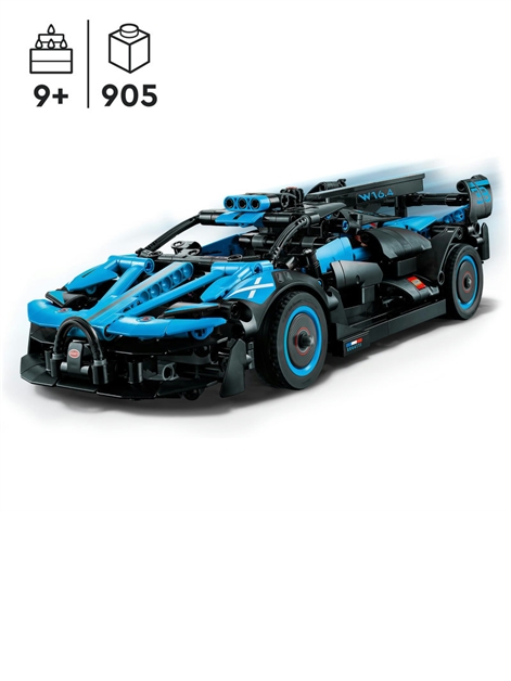 LEGO Technic 42162 Bugatti Bolide Agile Blue Car Model Set