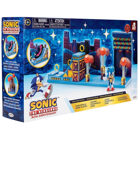 Sonic the Hedgehog 30th Anniversary Studiopolis Zone Playset NEW | eBay