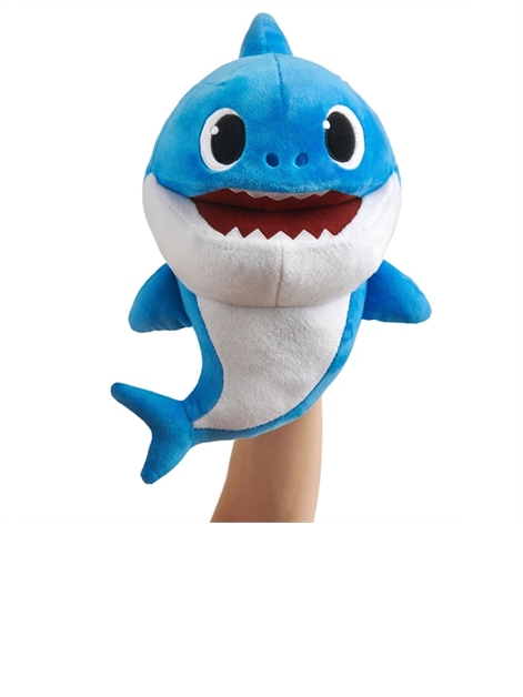 Musical baby store shark toy