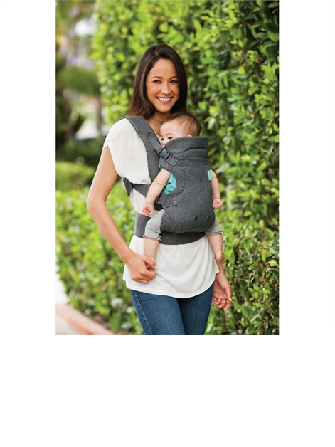 Infantino baby carrier grey best sale and green