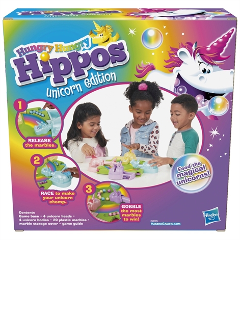 Hungry Hungry Hippos Unicorn Edition 6686