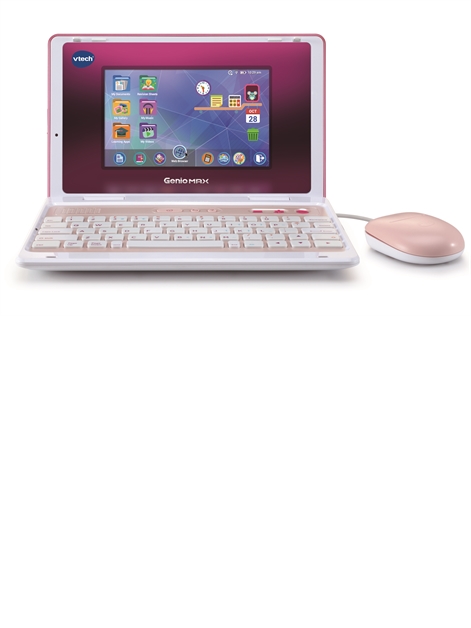 VTECH BARBIE PINK MY FIRST LAPTOP TOY WITH NUMBERS AND MUSIC 