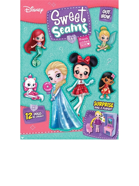 New Disney Sweet Seams Soft Rag Doll Toy Unboxing