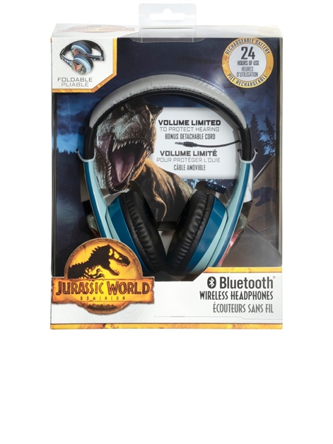 Jurassic World Kids Wireless Bluetooth Headphones