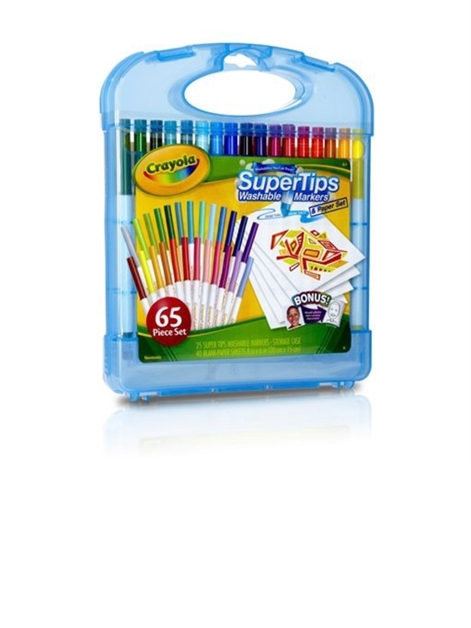 Crayola Supertips Colour And Create Case