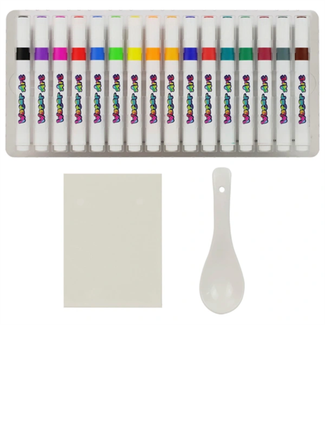 Water Art 8 Pack Water Markers With Spoon
