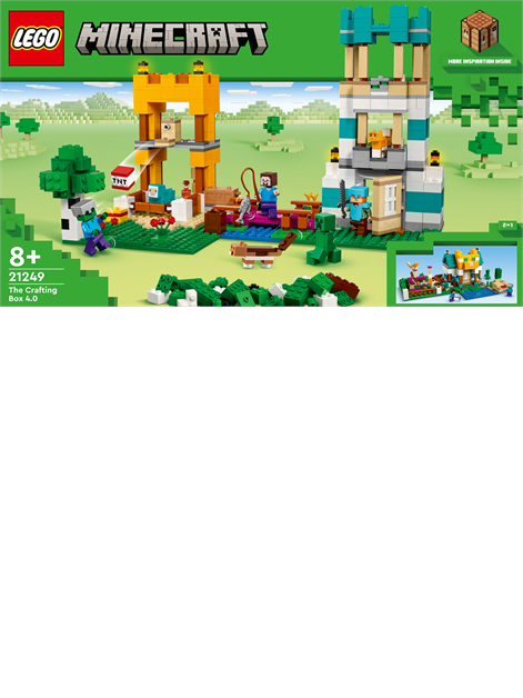 The Crafting Box 4.0 21249 - LEGO® MINECRAFT - Building Instructions -  Customer Service -  US