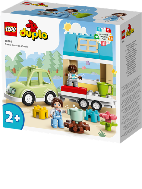 LEGO® DUPLO® Town Family House on Wheels 10986