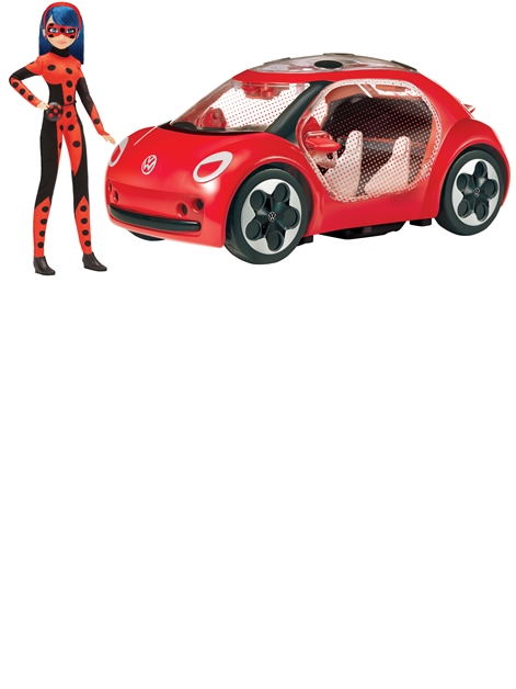  Miraculous Ladybug Switch N Go Scooter And Fashion Doll Playset, 26cm Miraculous Ladybug Doll With Transforming Scooter And Accessories