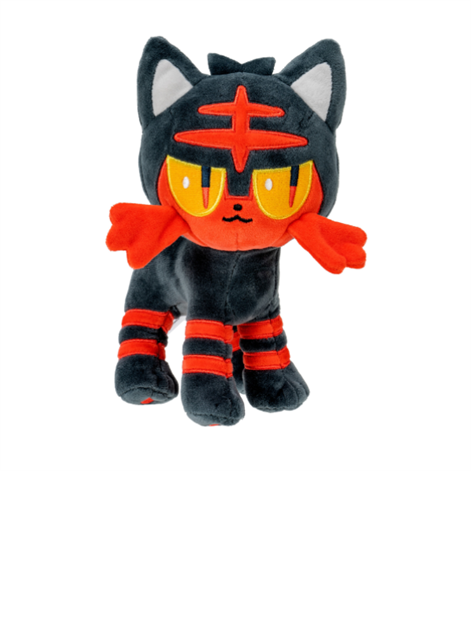 Pokémon Litten Plush - 8-Inch Pokémon Plush