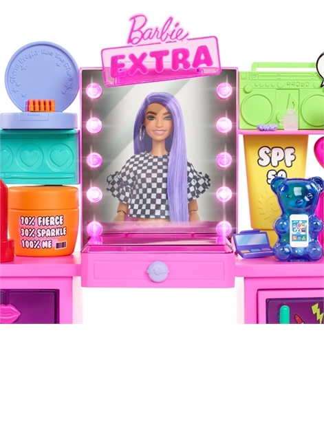 Barbie rolling hot sale vanity