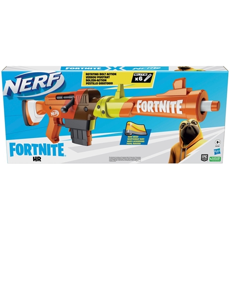 Nerf Fortnite HR Rotating Bolt Action Kids Toy Blaster fr Boys and Girls  with 6 Darts