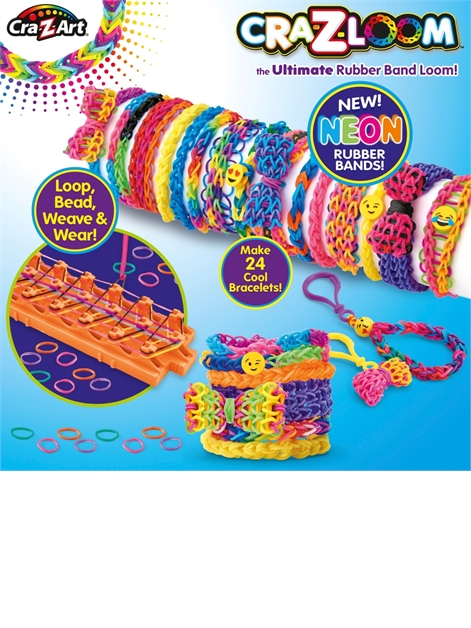 Cra-Z-Loom The Ultimate Rubber Band Loom