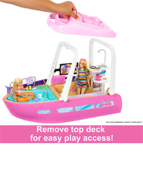 Barbie deals boat playset