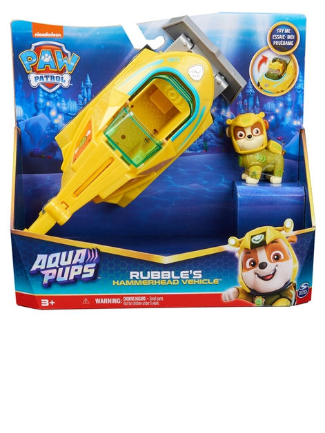 PAW Patrol Aqua Pups, Zuma Transforming Vehicle with Figure for