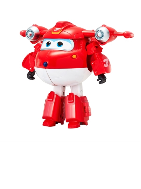 Super Wings Transforming Supercharged Jett