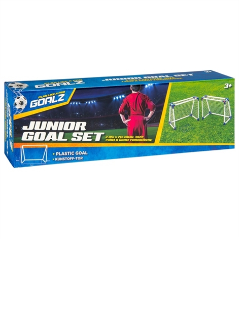 2 Junior Soccer Goal Set