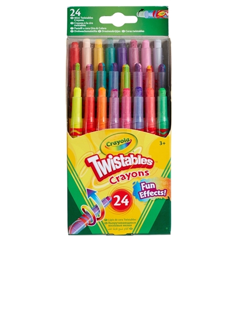 Crayola Washable Crayons, Blue, Red, Yellow 3/Pack, 360 Packs/Carton