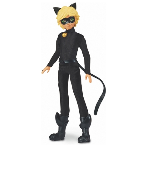 Miraculous Ladybug and Cat Noir Toys Cat Noir Fashion Doll | Articulated  26cm Cat Noir Doll with Accessories Kwami | Adrien Superhero Cat Noir