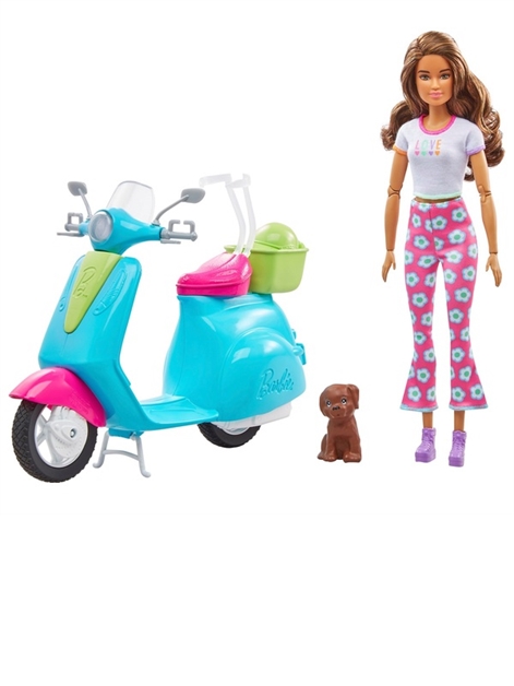 Barbie doll & scooter sale