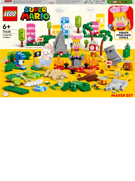 Super Mario Creativity Toolbox Maker Set Building Toy Set store 71418