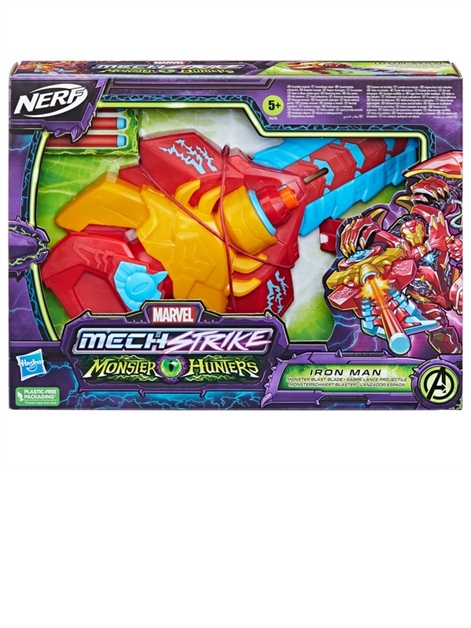 Marvel Mech Strike Monster Hunters Iron Man Monster Blast Blade