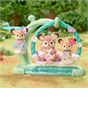 Sylvanian Families Deer Babies Floral Swing Set