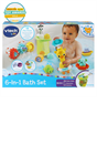 6-in-1 Bathtime Animal Buddies