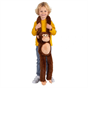 Cheeky Monkey Dark Brown 75cm Soft Toy