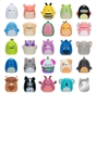 Squish-a-longs by Original Squishmallows 25 Pack - Series 1 - (25) 1” Mini-Squish with 5 Accessories, Ring, and Collector’s Guide - Collect, Trade, & Play