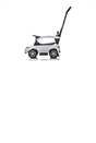 Land Rover 3 in 1 Foot To Floor Ride On - White