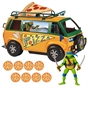 Teenage Mutant Ninja Turtles: Mutant Mayhem – Pizza Fire Van and Leonardo Action Figure