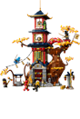 LEGO NINJAGO 71795 Temple of the Dragon Energy Cores Building Playset