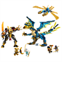 LEGO® NINJAGO® Elemental Dragon vs. The Empress Mech 71796 Building Toy Set (1,038 Pieces)